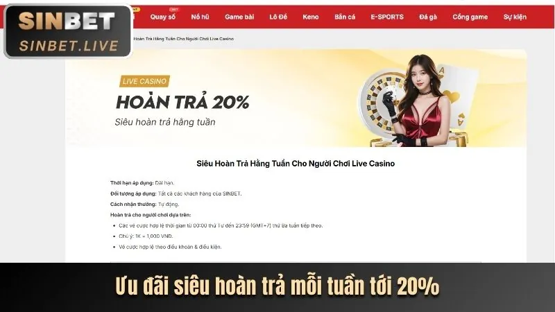Chương trình hoàn trả nh88 login